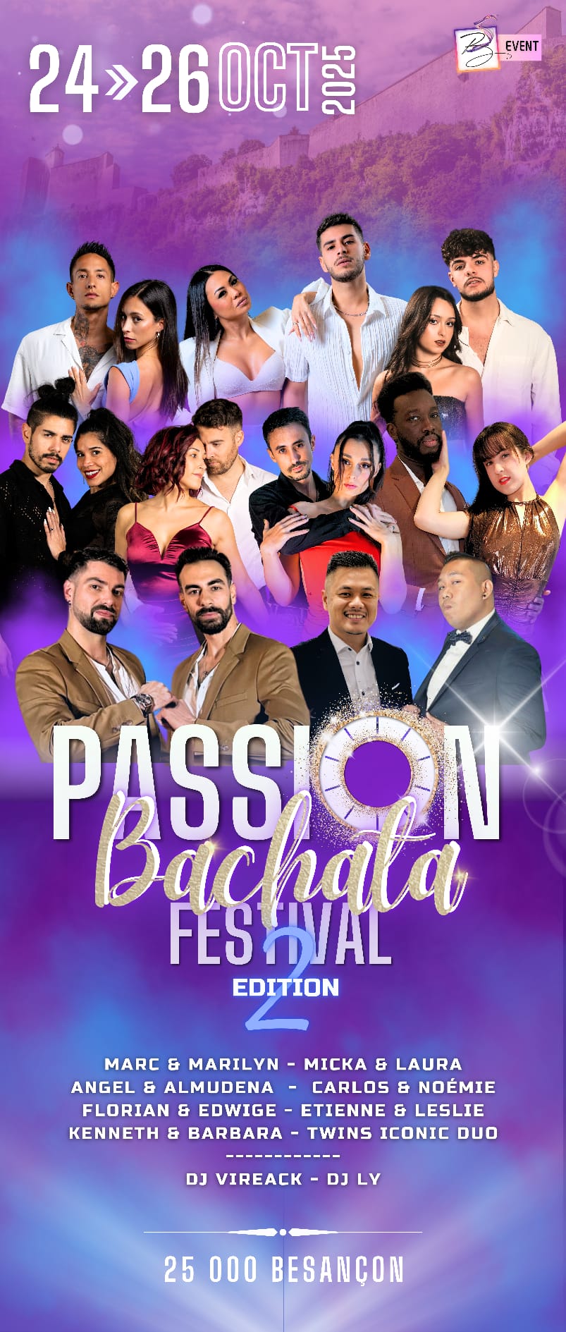 Festival event flyer